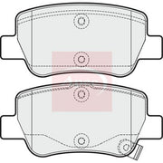 Apec Rear Brake Pad Set PAD1723