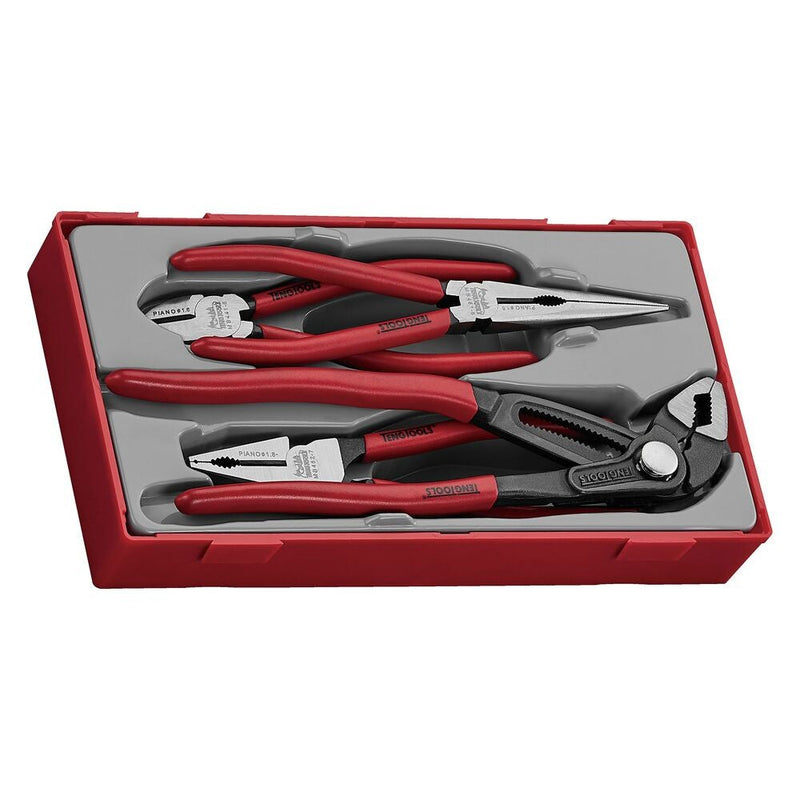 Teng Tools Plier Set TT1 Vinyl Grip 4 Pieces