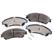 Borg & Beck 4 x Front Brake Pad Set BBP2465