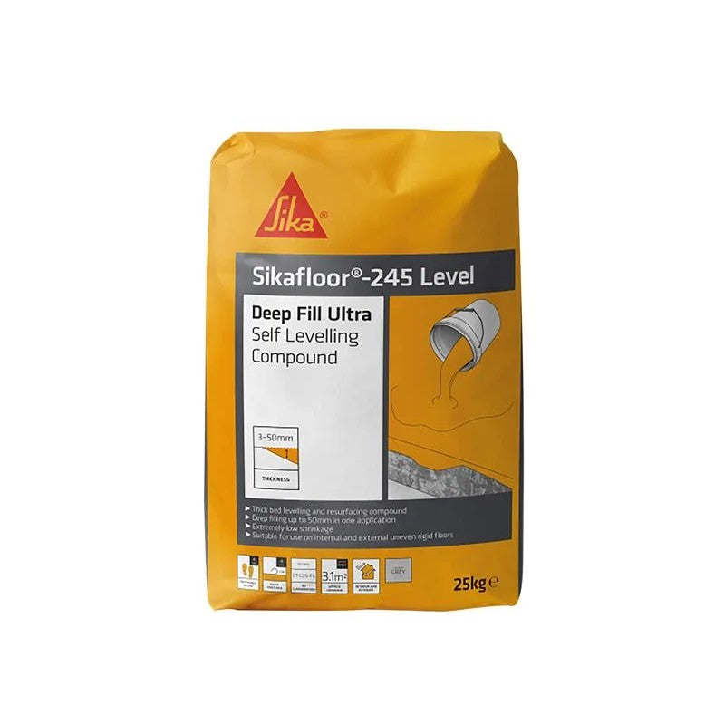 Everbuild Sika Sikafloor-245 Level Deep Fill Ultra 25kg