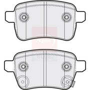 Apec Rear Brake Pad Set PD3712