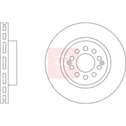 Apec 2 x Vented Front Brake Discs DSK4064