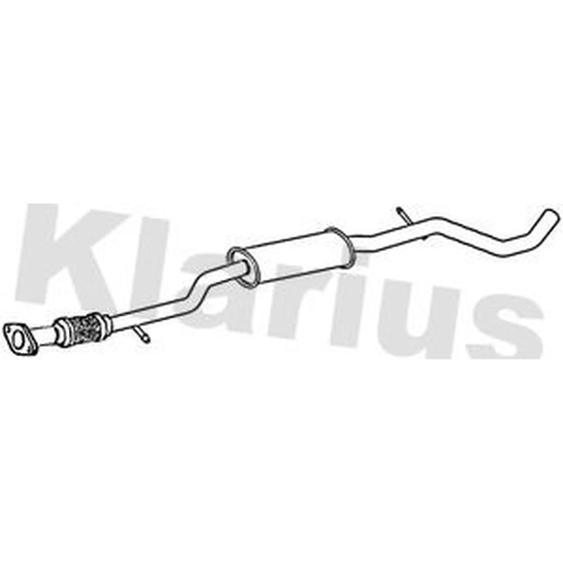 Klarius Box With Centre Pipe Centre FT852J