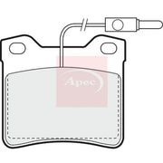 Apec Rear Brake Pad Set PAD678