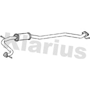 Klarius Exhaust Box With Centre Pipe Centre HA377V