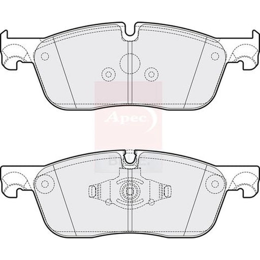 Apec Front Brake Pad Set PD3833