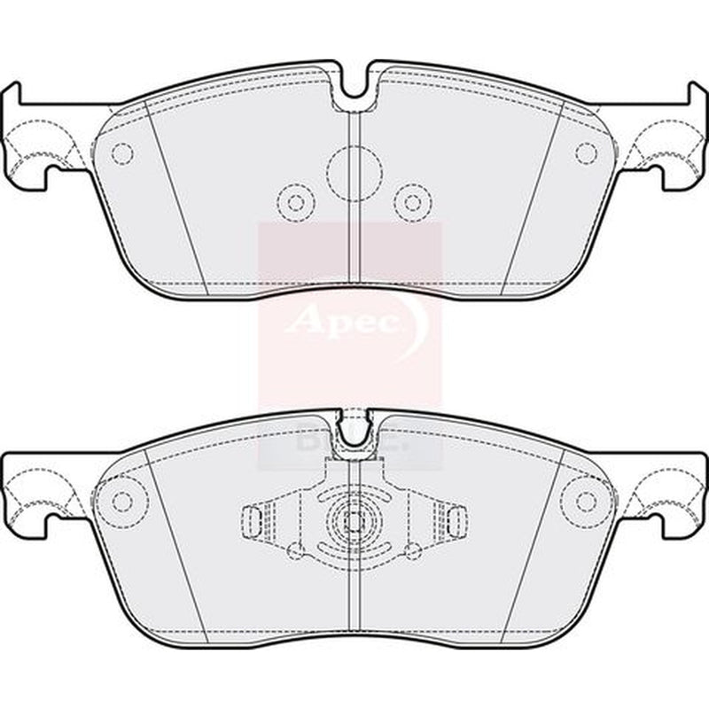 Apec Front Brake Pad Set PD3833