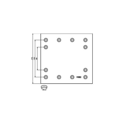 DON Don Cv Brake Lining Set DF46471S7203