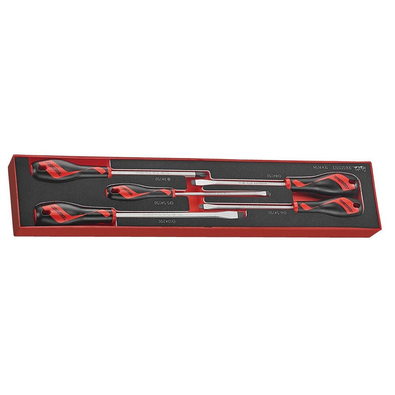 Teng Tools Screwdriver Set FOAMX4 5 Pieces