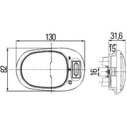 Hella Interior Lamp MG12 2JA 2JA 964 916-001