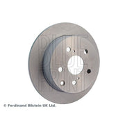 Blue Print 2 x Solid Rear Brake Discs ADT343200
