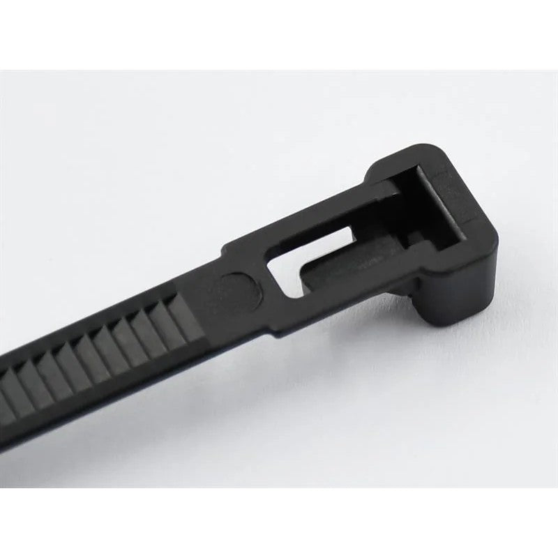 Faithfull Reusable Cable Tie Black 7.6 x 300mm (Pack 50) - FAICT300R