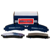 Borg & Beck 4 x Front Brake Pad Set BBP1541