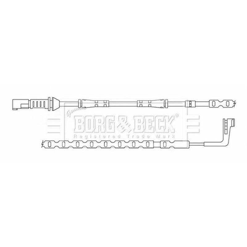 Borg & Beck Brake Pad Wear Sensor Front BWL3159