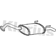 Klarius Box With Tail Pipe Rear MA377T