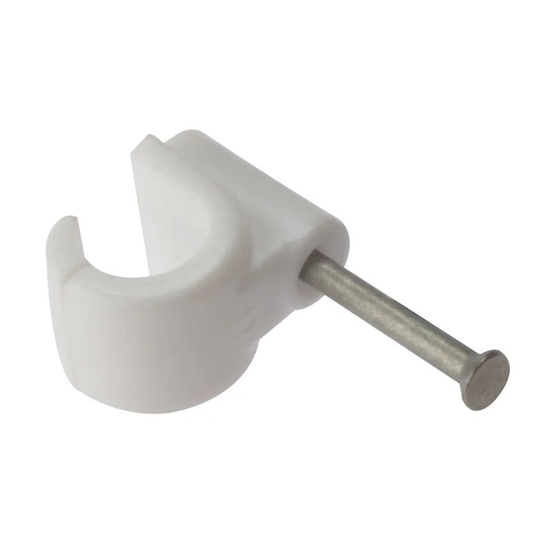 ForgeFix Pipe Clip with Masonry Nail Box 100 11-22mm