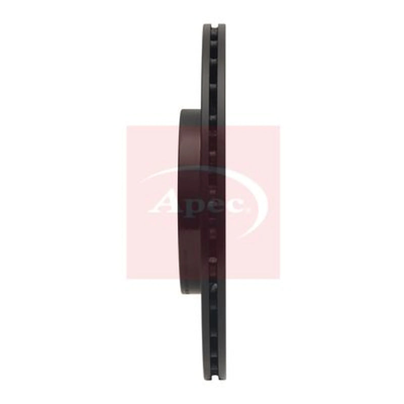 Apec 2 x Vented Rear Brake Discs DSK3186