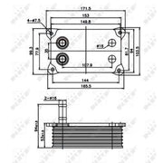 NRF Engine Oil Cooler 31071