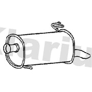 Klarius Box With Tail Pipe Rear HY225K