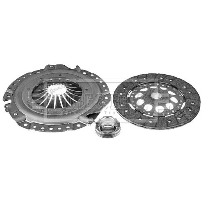 Borg & Beck Clutch Kit Set 3pc 228mm HK9476