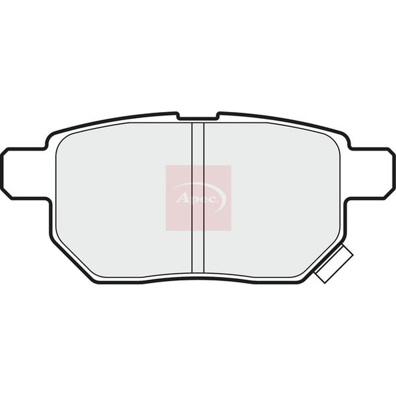 Apec Rear Brake Pad Set PAD1579