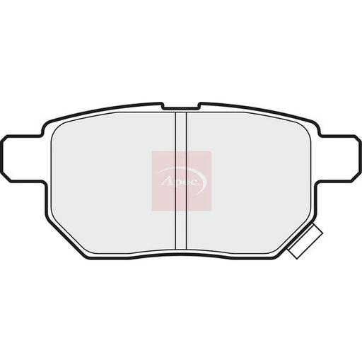 Apec Rear Brake Pad Set PAD1579