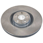 Febi 2 x Internally Vented Front Brake Discs 171481