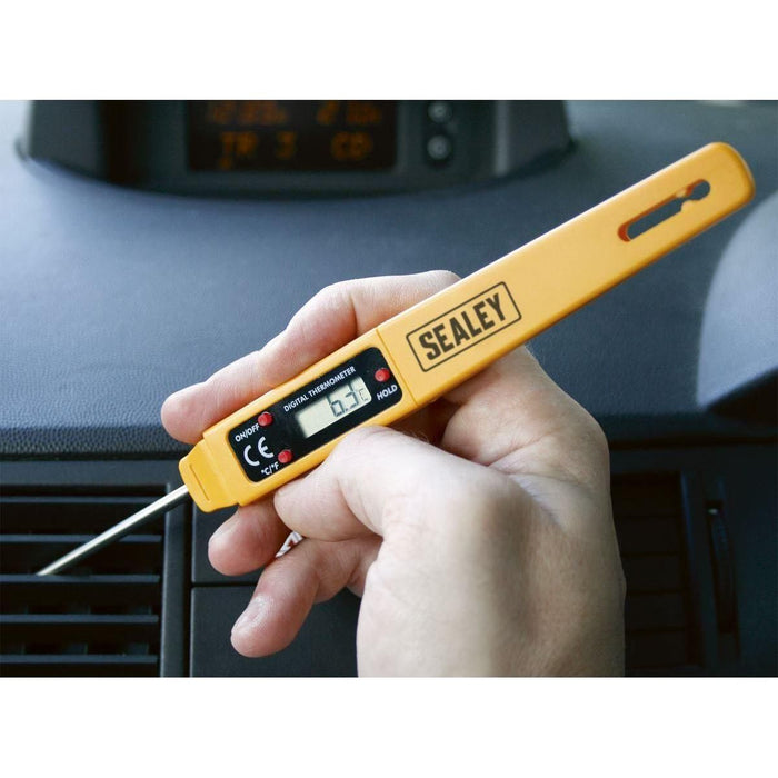 Sealey Mini Digital Thermometer VS906 Sealey  - Town Parts