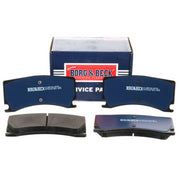 Borg & Beck 4 x Rear Brake Pad Set BBP2327