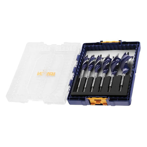IRWIN® Blue Groove 6X Wood Bit Set, 6 Piece - IW4042202