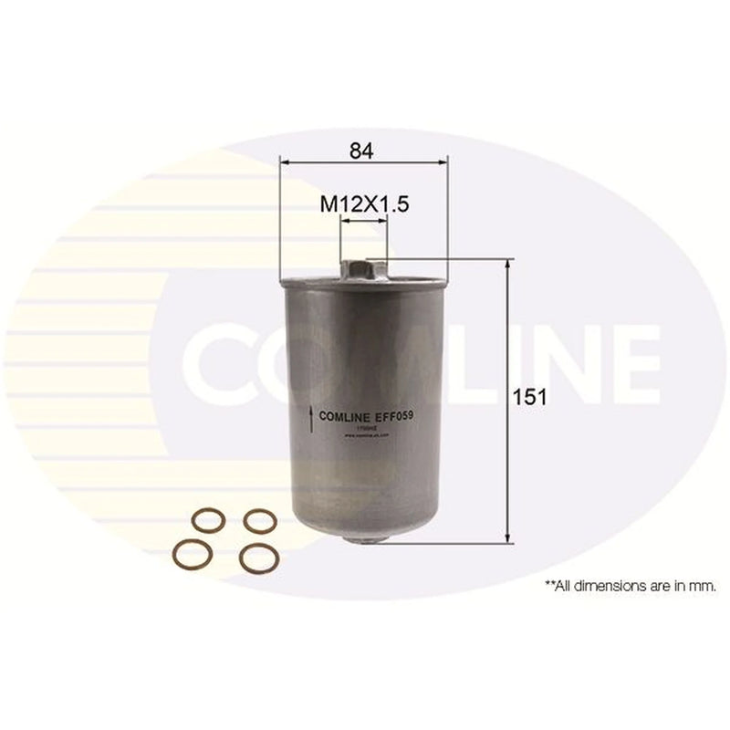 Comline Fuel Filter Element EFF059