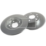Borg & Beck 2 x Solid Rear Brake Discs BBD5401