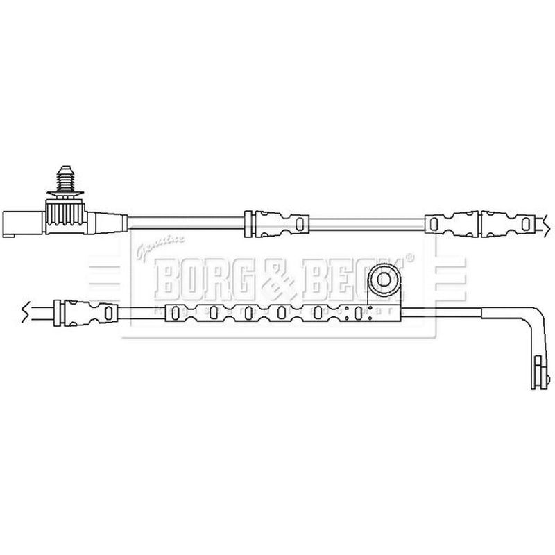 Borg & Beck Brake Pad Wear Sensor Front BWL3046