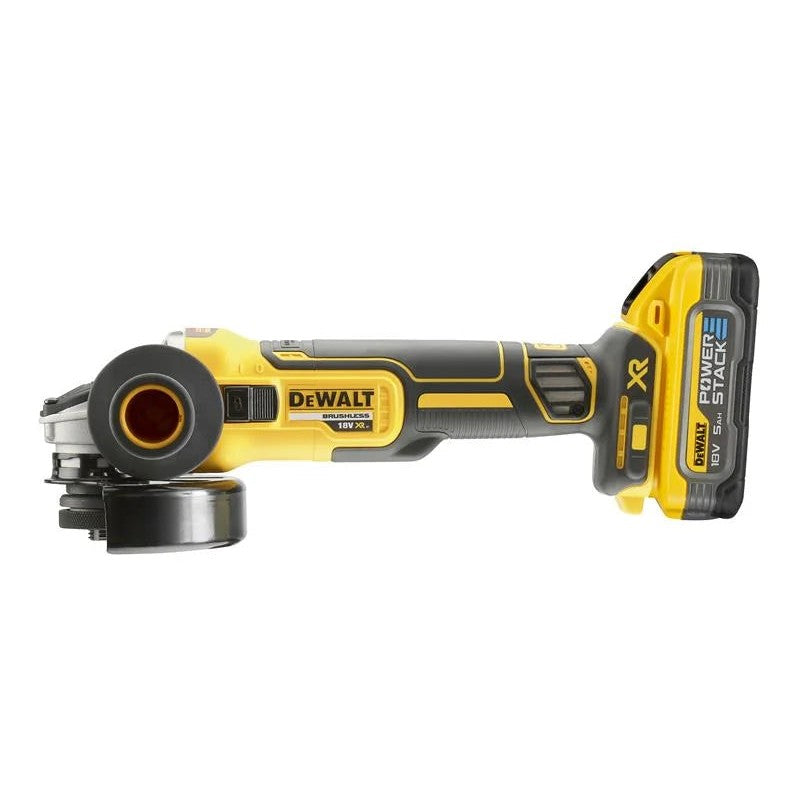 DEWALT Power Tools DCG409H2T XR Advantage Grinder 125mm 18V 2 x POWERSTACK™