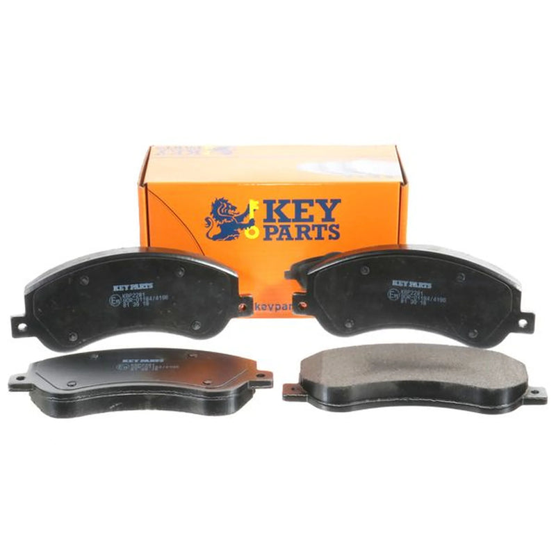 Key Parts 4 x Front Brake Pad Set KBP2281
