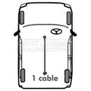 First Line Handbrake Cable Left Front FKB3040
