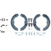 Textar Parking Brake Shoe Set 91067000