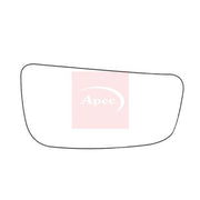 Apec Exterior Wing Mirror Glass Right AMS2824