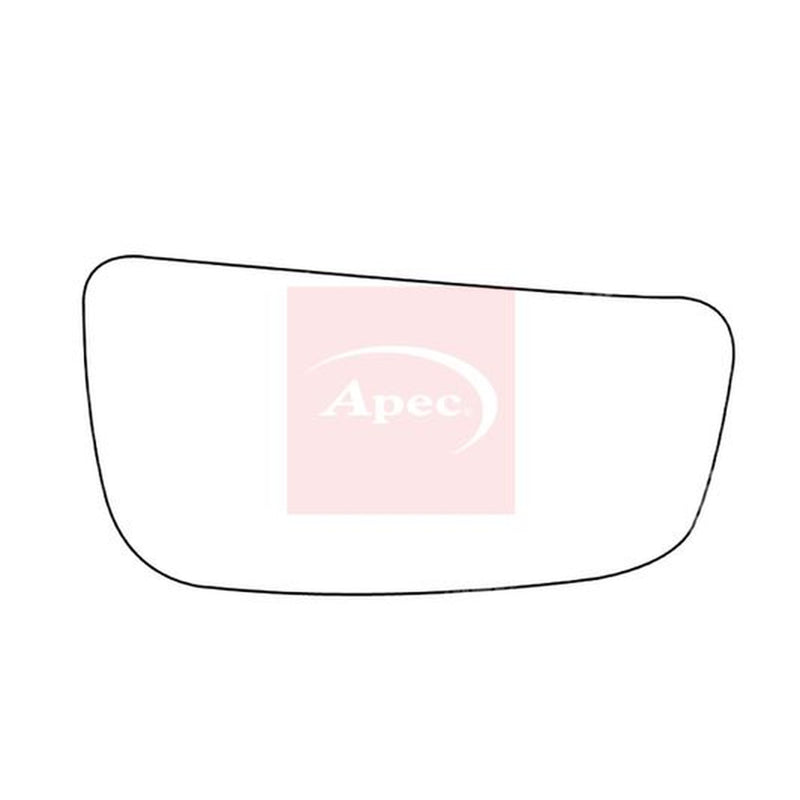 Apec Exterior Wing Mirror Glass Right AMS2824