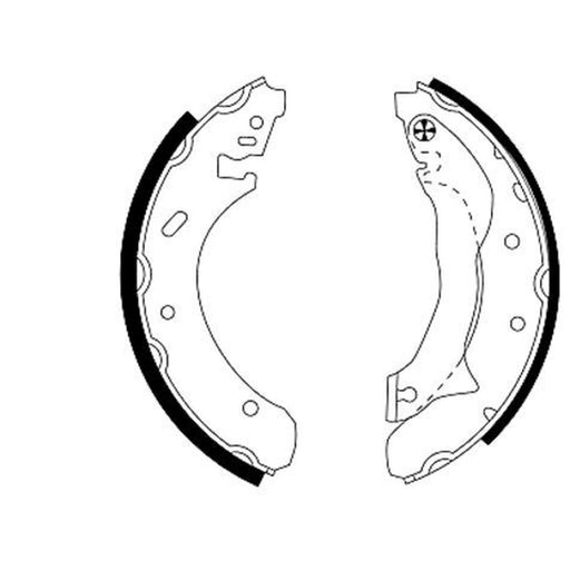 Textar Brake Shoe Set Axle Kit 91046400
