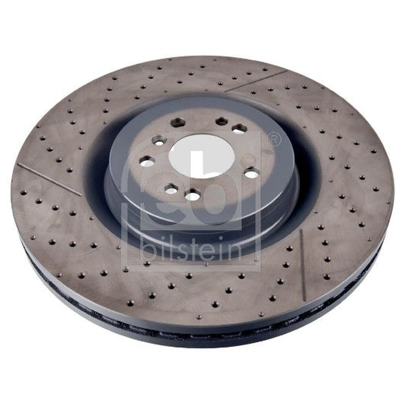 Febi 2 x Internally Vented Front Brake Discs 107723