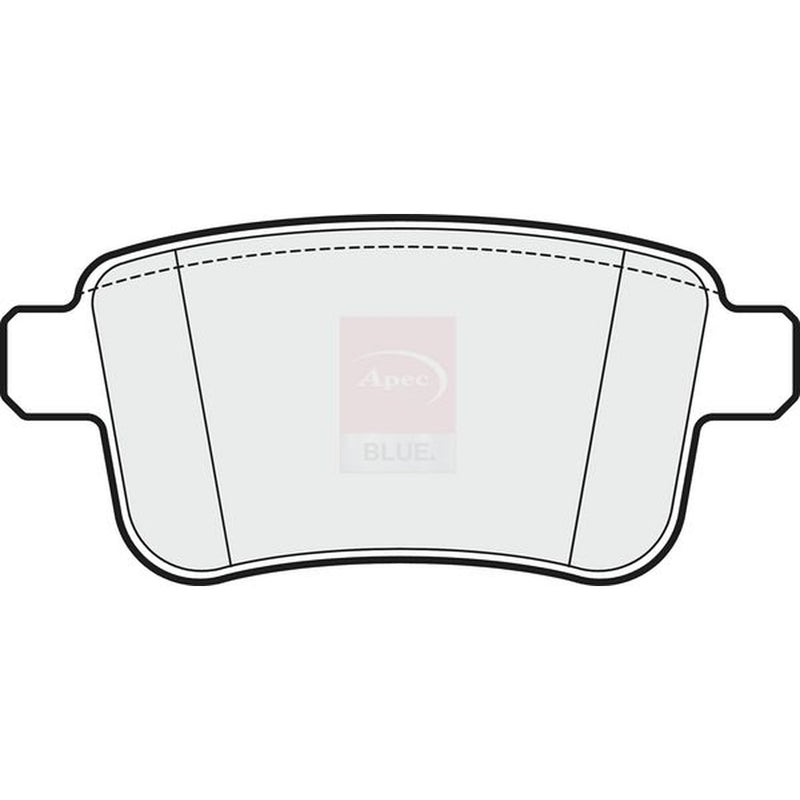 Apec Rear Brake Pad Set PD3246