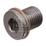 Febi Oil Sump Screw Plug Steel 104487