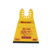 Starrett KSO-01C69 Flat-sided HCS Oscillating Blade - Japanese Teeth 69 x 42mm x