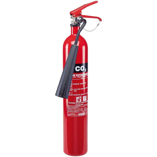 Draper Carbon DiOxide Fire Extinguisher, 2kg 21667 Draper  - Town Parts