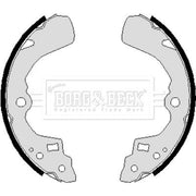Borg & Beck Brake Shoe Set Axle Kit BBS6236
