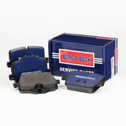 Borg & Beck 4 x Rear Brake Pad Set BBP2862
