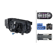 Hella Headlight Headlamp LED Left 1LX 013 080-631