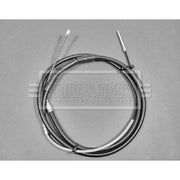 Borg & Beck Handbrake Cable Left Rear BKB1415