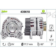 Valeo Car Alternator 12V 439618